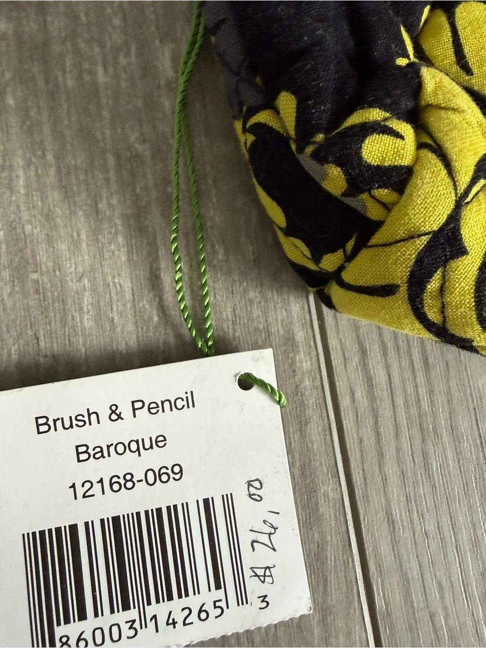 Vera Bradley Brush & Pencil in Baroque NWT